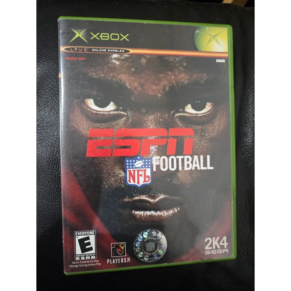 ESPN NFL Football Original XBOX 2K4 SEGA Sports 2003 Complete CIB Tested